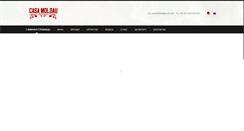 Desktop Screenshot of casamoldau.com